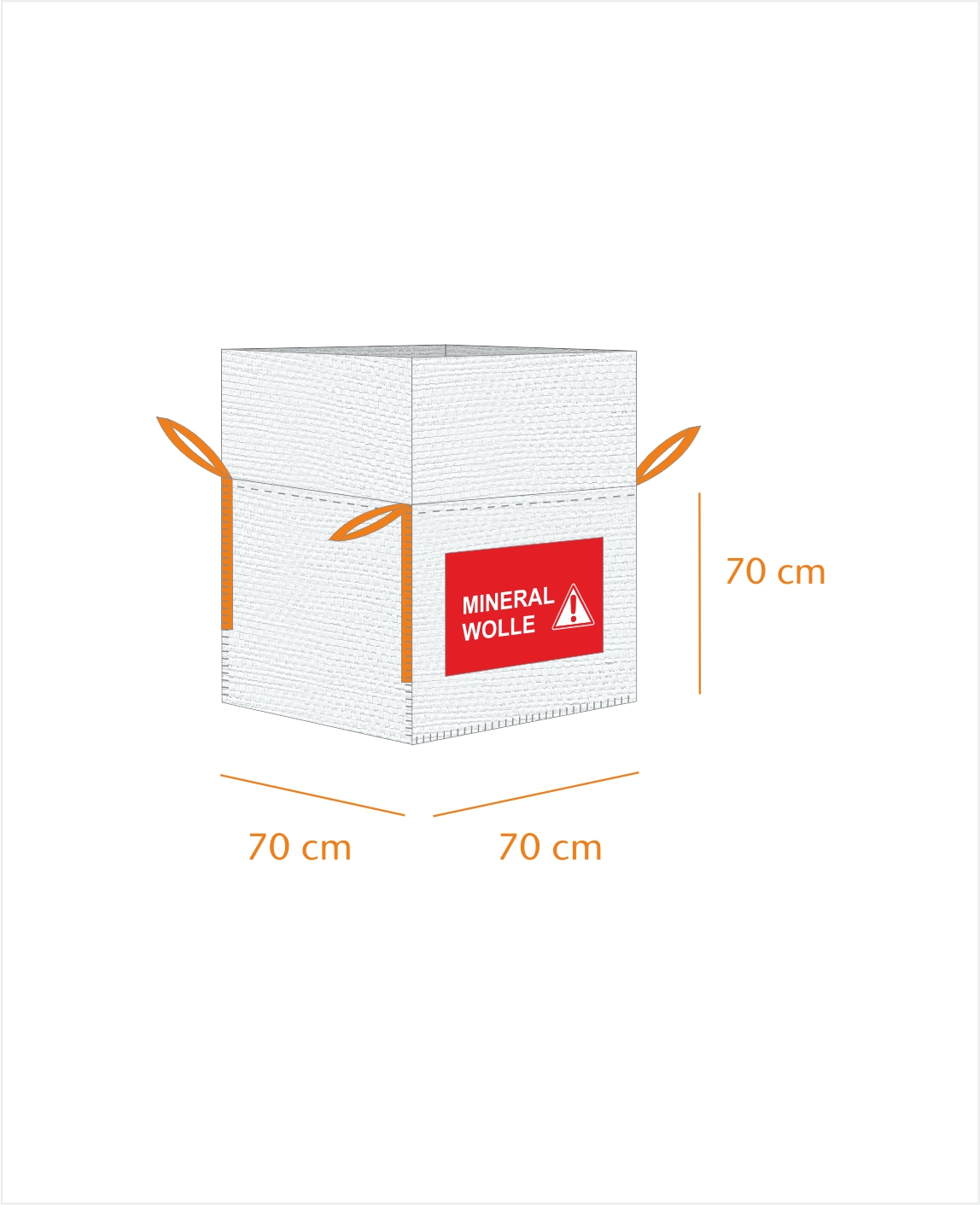 BigBag Mirawo/KMF 70x70x70cm