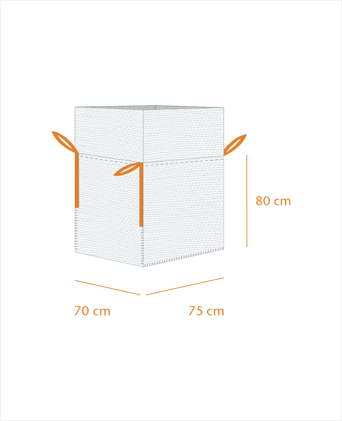 BigBag Standard 70x75x80cm