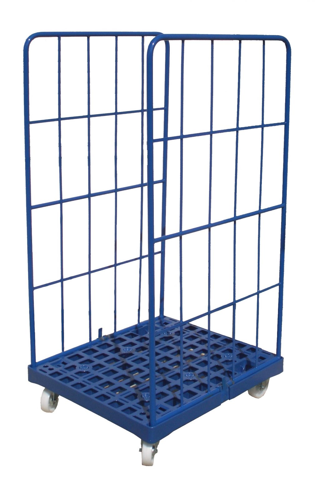 Rollcontainer mit 2 Gittern, neu