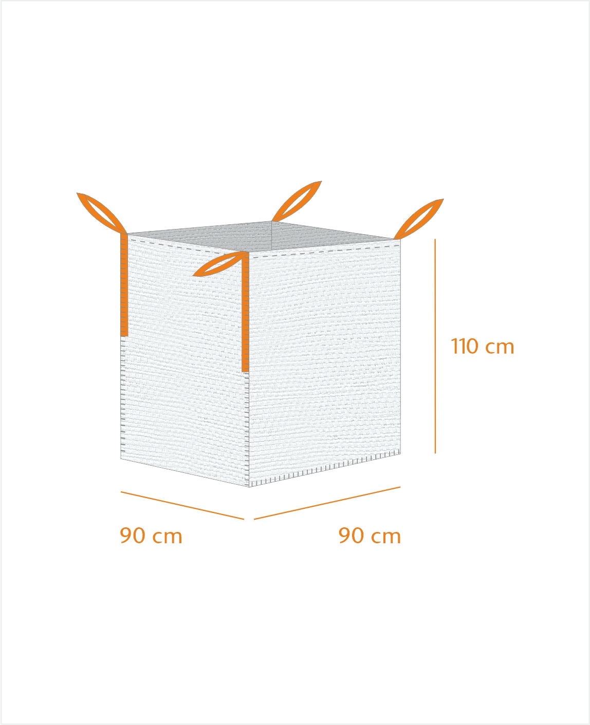 BigBag Standard 90x90x110cm